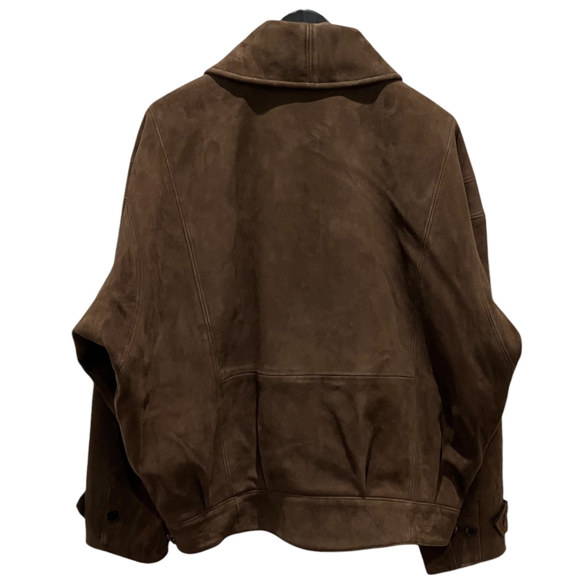26SS【SILKY GRAIN SUEDE BLOUSON】スエードレザージャケットA26SB01SG