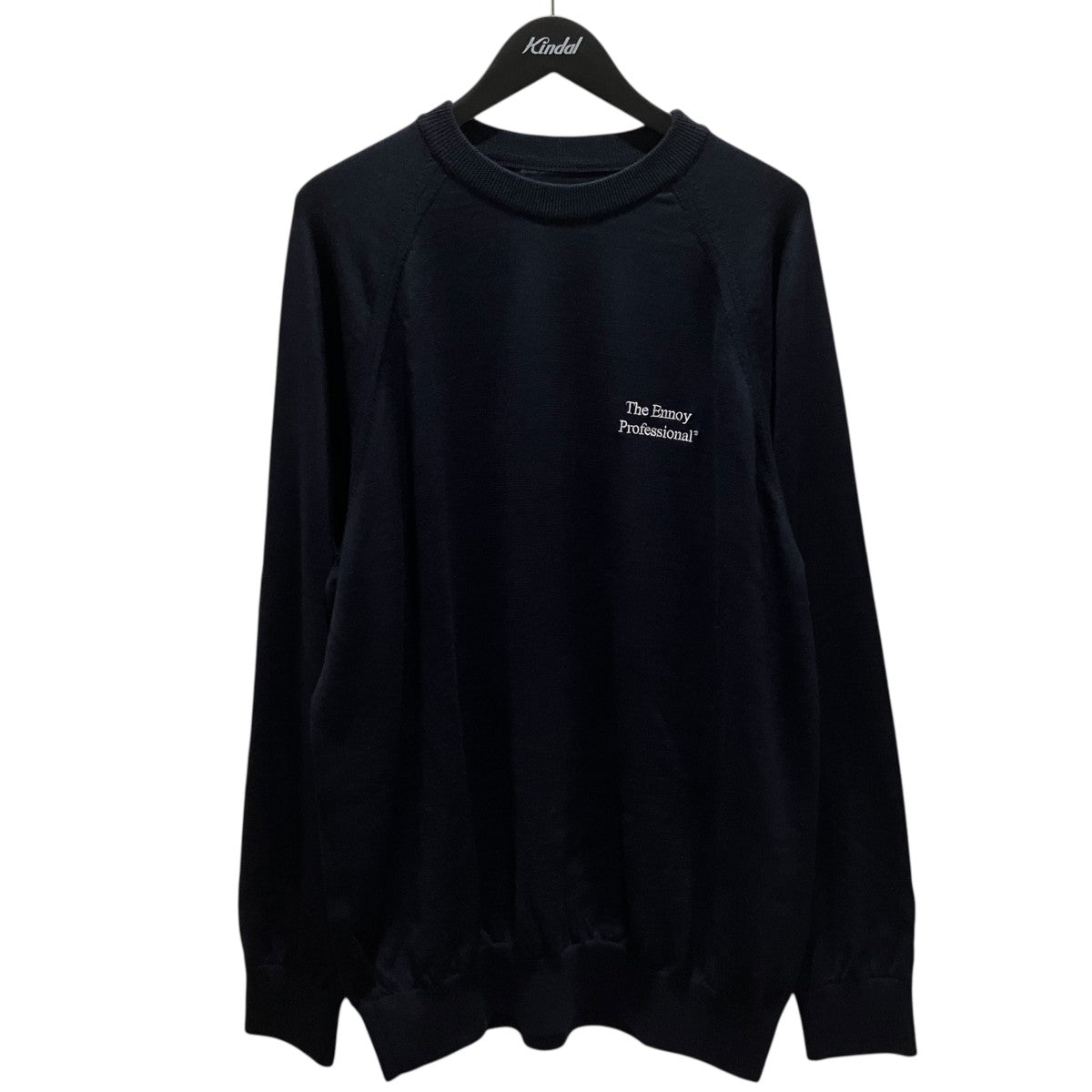 ENNOY 25AW【MERINO WOOL SWEATER】クルーネックニットAW25BRENKT01UM 古着・中古-1枚目のアイテム画像