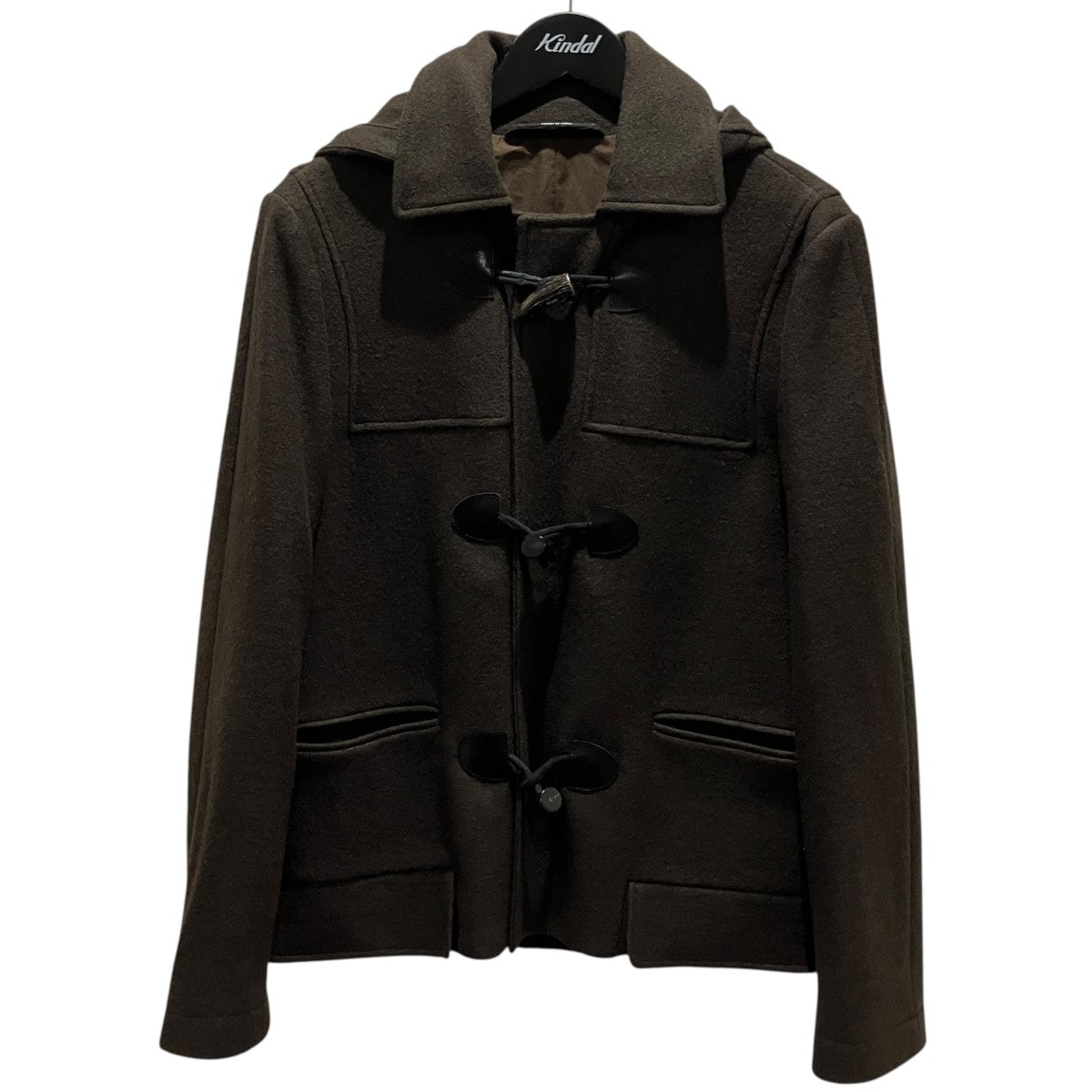 Martin Margiela 10 12AWフード付きショートダッフルコートS30AM0223 S41080 古着・中古-1枚目のアイテム画像