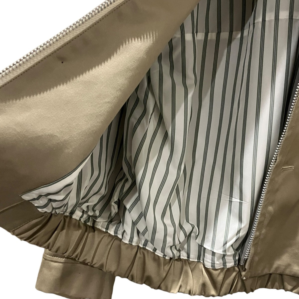 sacai 25SS【Cotton Chino Jacket】ジップアップジャケット25-03603M 古着・中古-4枚目のアイテム画像