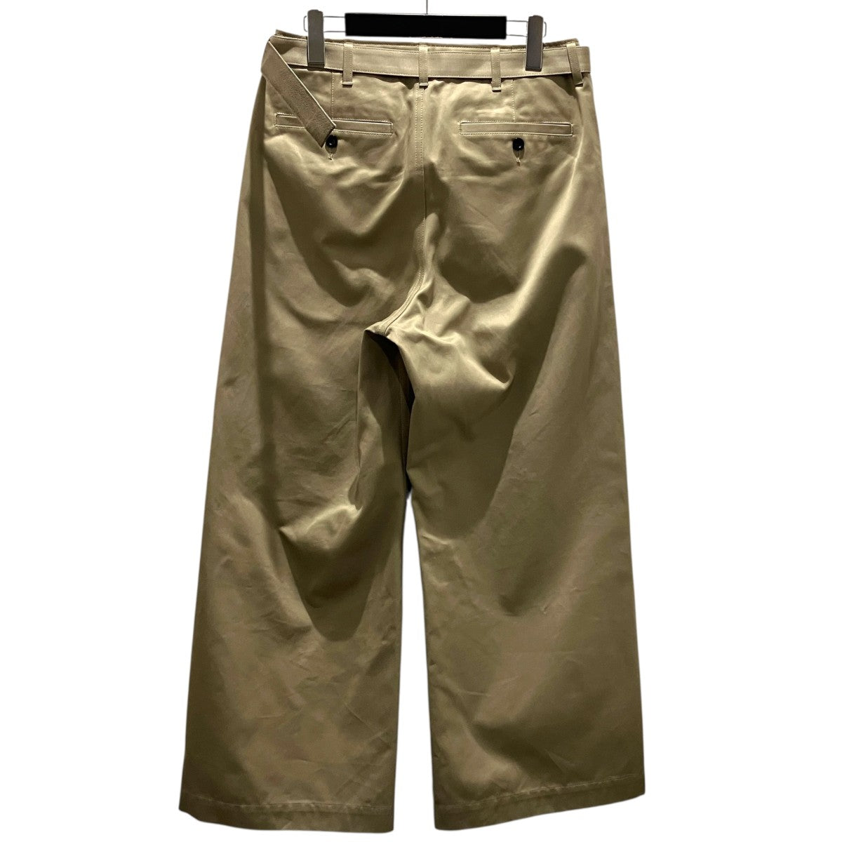 sacai(サカイ) 【Wide Chino Pants】チノパンSCM-313 SCM-313 カーキ