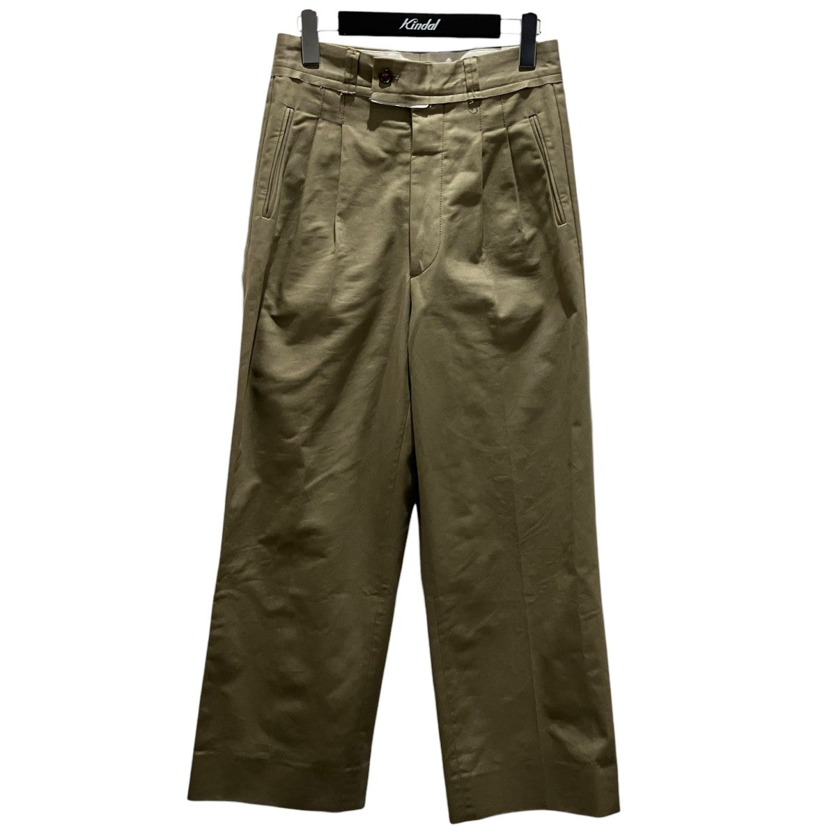 Maison Margiela 【1タックストレートトラウザー】チノパンSI1KA0001 S48601 古着・中古-1枚目のアイテム画像