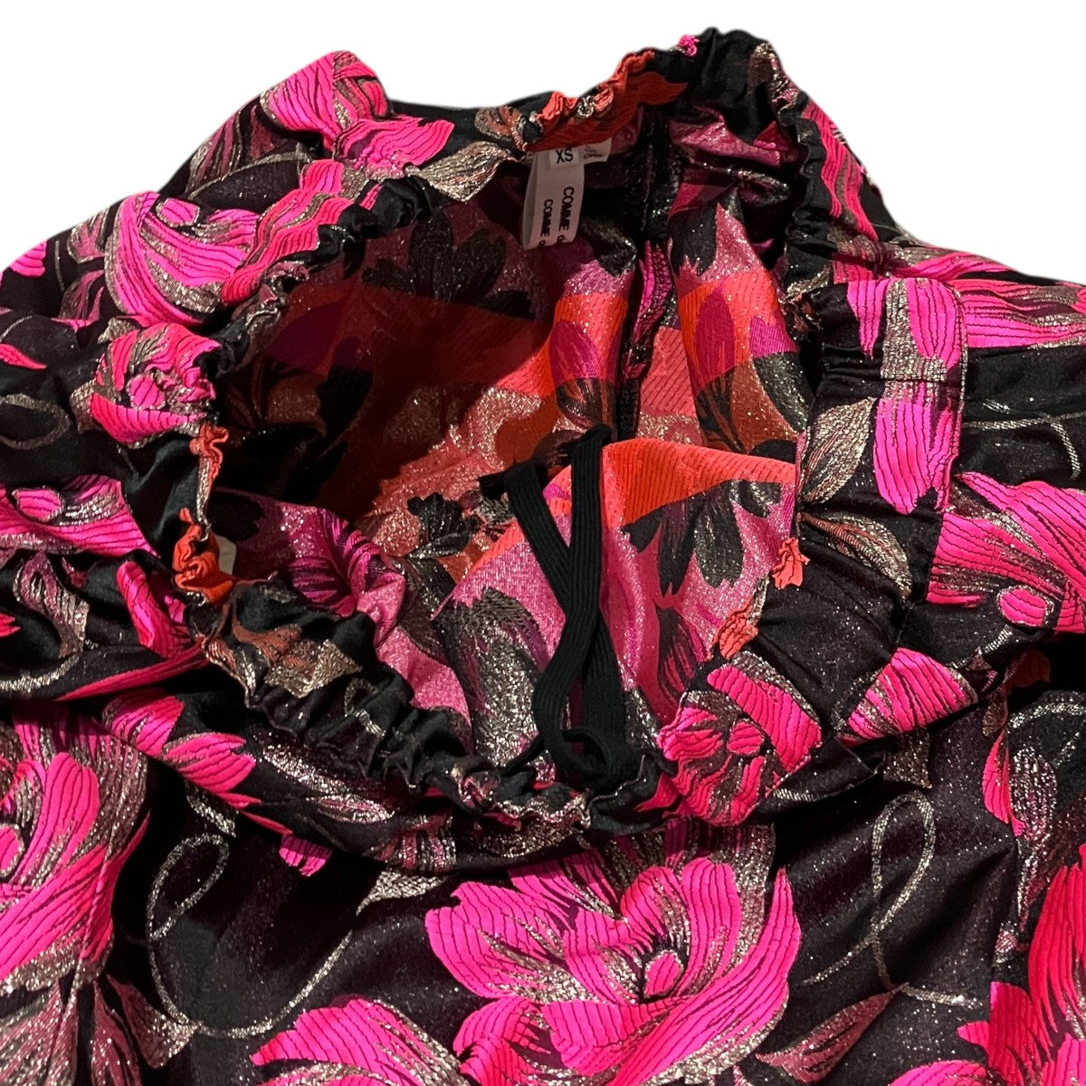 COMME des GARCONS COMME des GARCONS 26SSエステル総柄ラメバルーンパンツRQ-P003 古着・中古-5枚目のアイテム画像