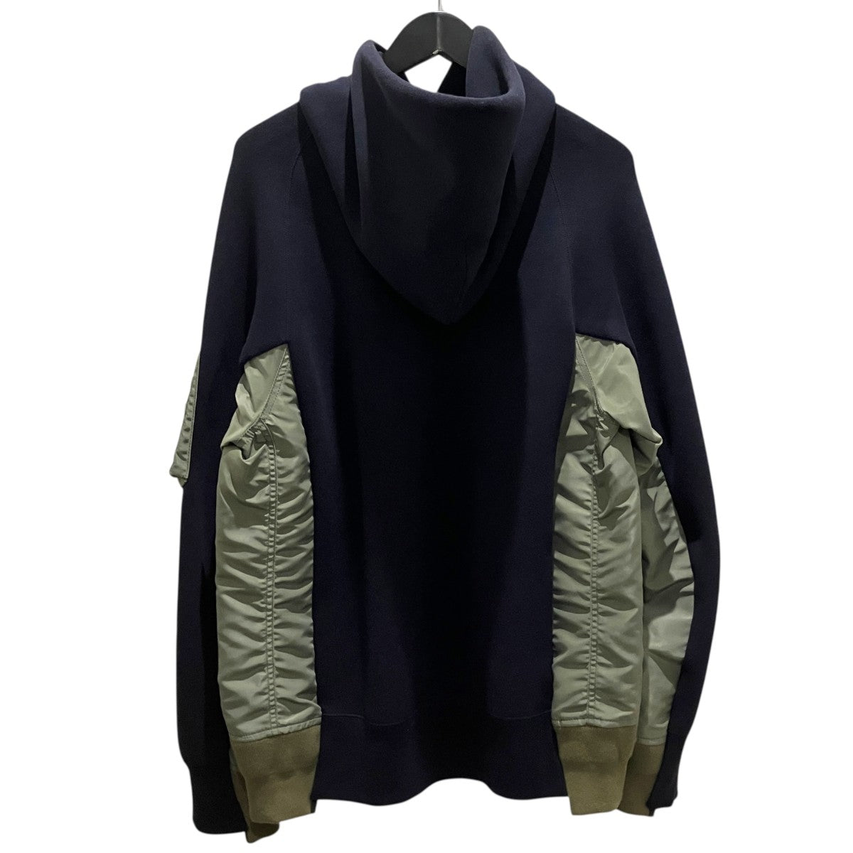 sacai ドッキングパーカーSCM-220 古着・中古-2枚目のアイテム画像