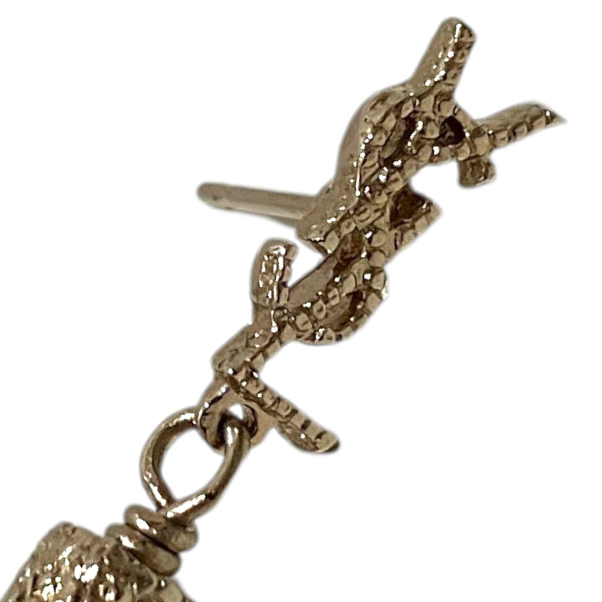 Saint Laurent Paris 【YSLロゴカサンドラタッセルピアス】YSLロゴピアス 古着・中古-3枚目のアイテム画像