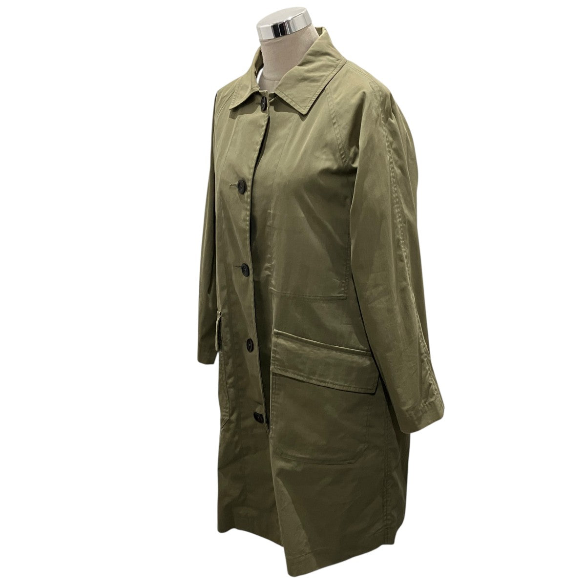MHL 【WORN COTTON NYLON COAT】ライナー付ステンカラーコート595-4210500 古着・中古-2枚目のアイテム画像