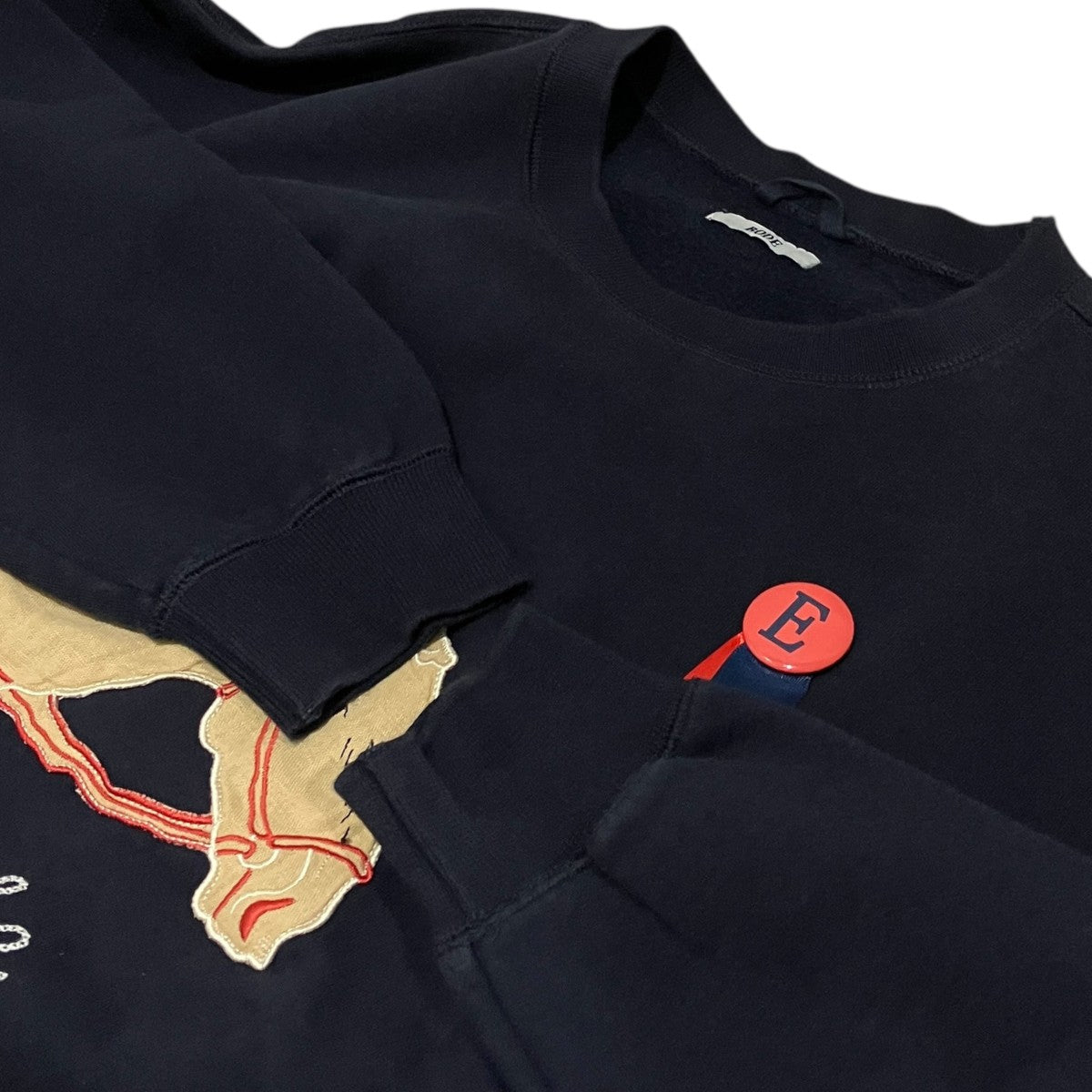 BODE 【PONY APPLIQUE CREWNECK】コットンスウェット 古着・中古-5枚目のアイテム画像