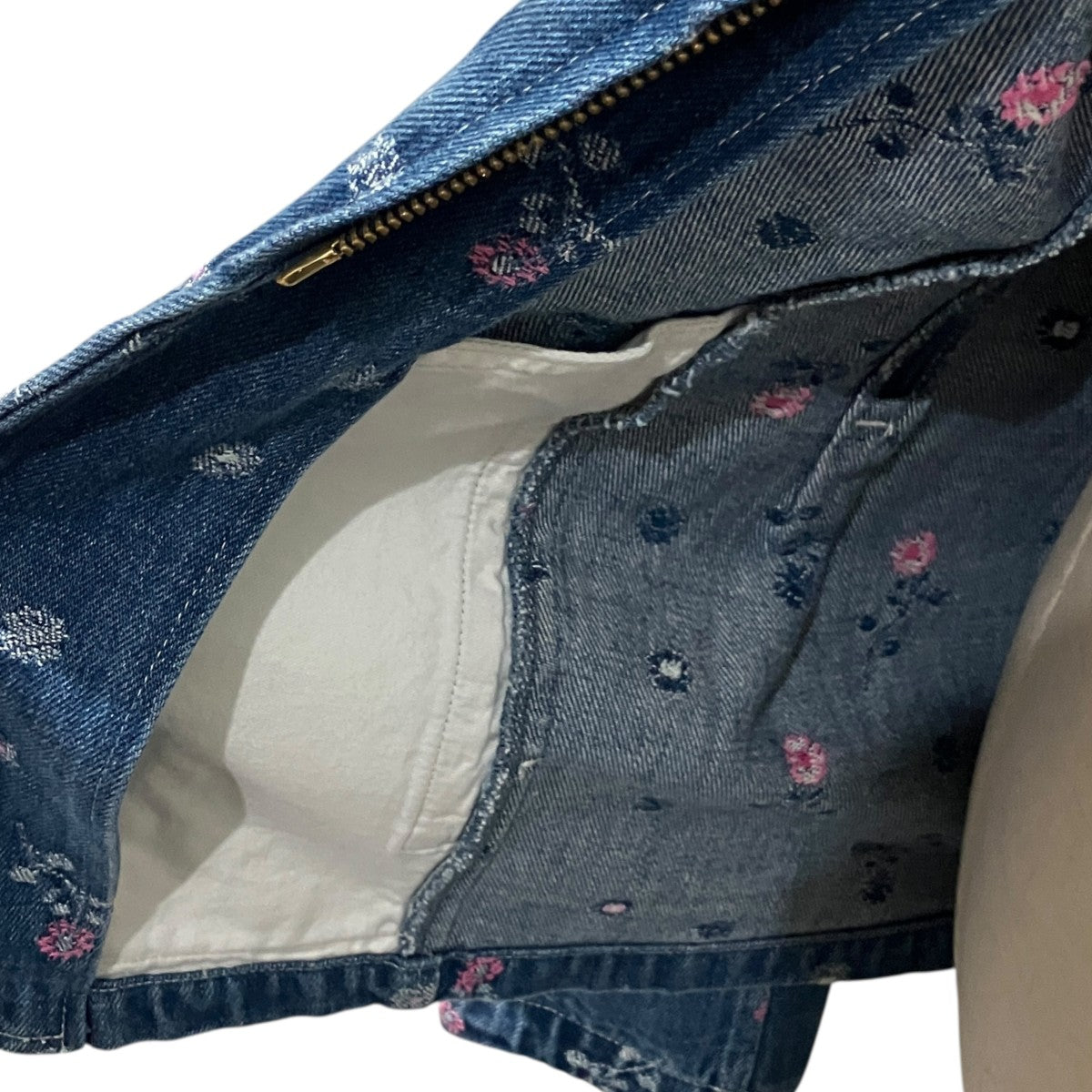 mame kurogouchi 26SS【Floral Jacquard Denim Jacket】デニムジャケットMM26SS-JK079 古着・中古-5枚目のアイテム画像