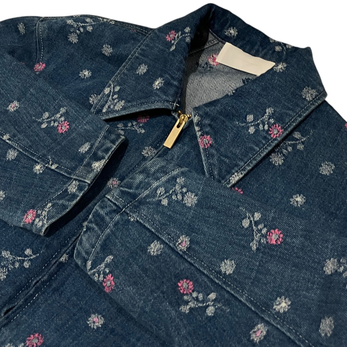 mame kurogouchi 26SS【Floral Jacquard Denim Jacket】デニムジャケットMM26SS-JK079 古着・中古-6枚目のアイテム画像