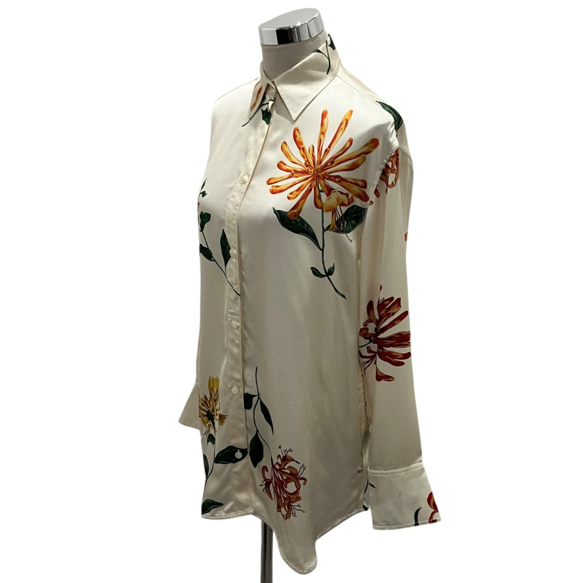 toteme 【RELAXED HONEYSUCKLE SHIRT】花柄シャツ244-WRT1415 古着・中古-2枚目のアイテム画像