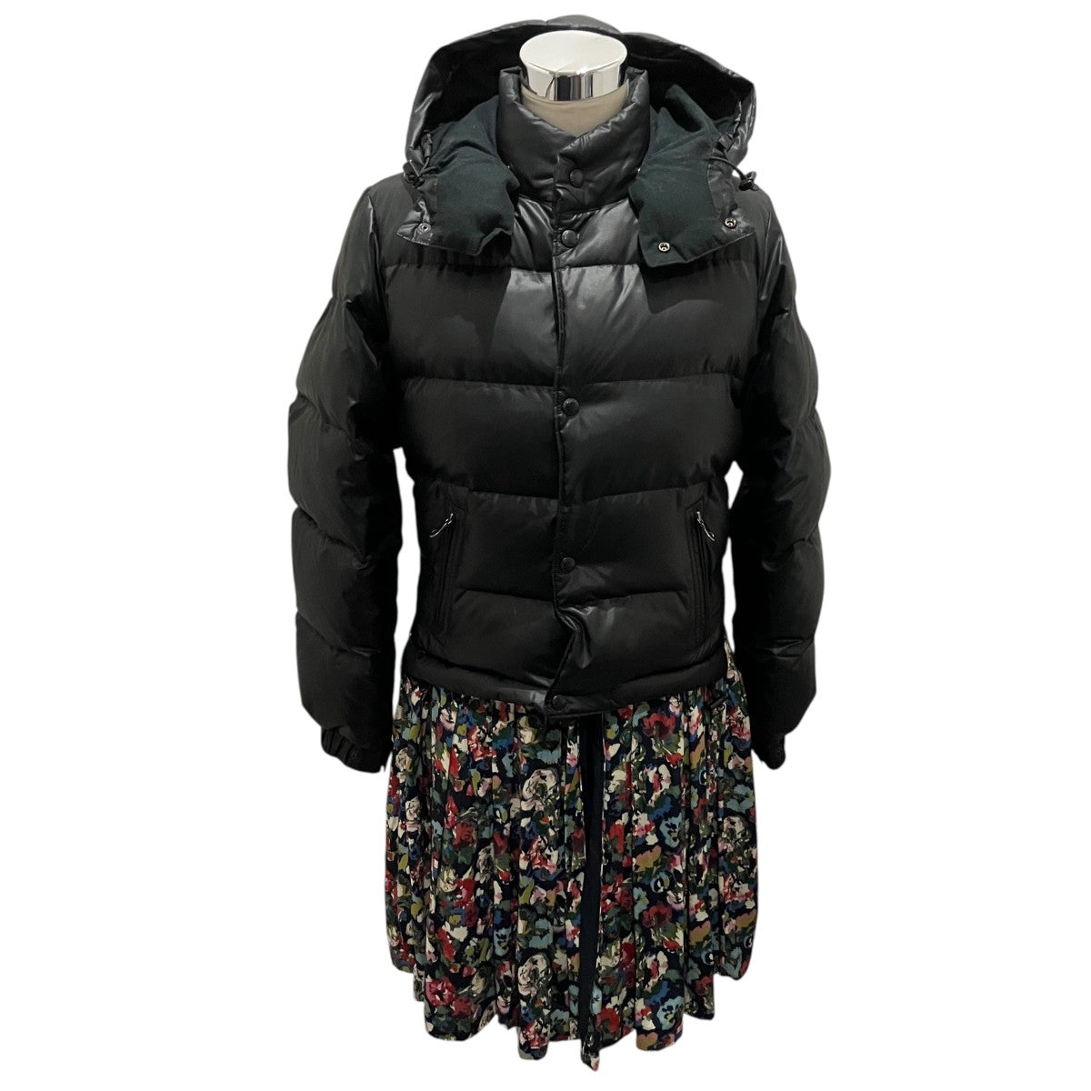 JUNYA WATANABE 19AWワンピース切替ダウンコートJD-J007 古着・中古-1枚目のアイテム画像