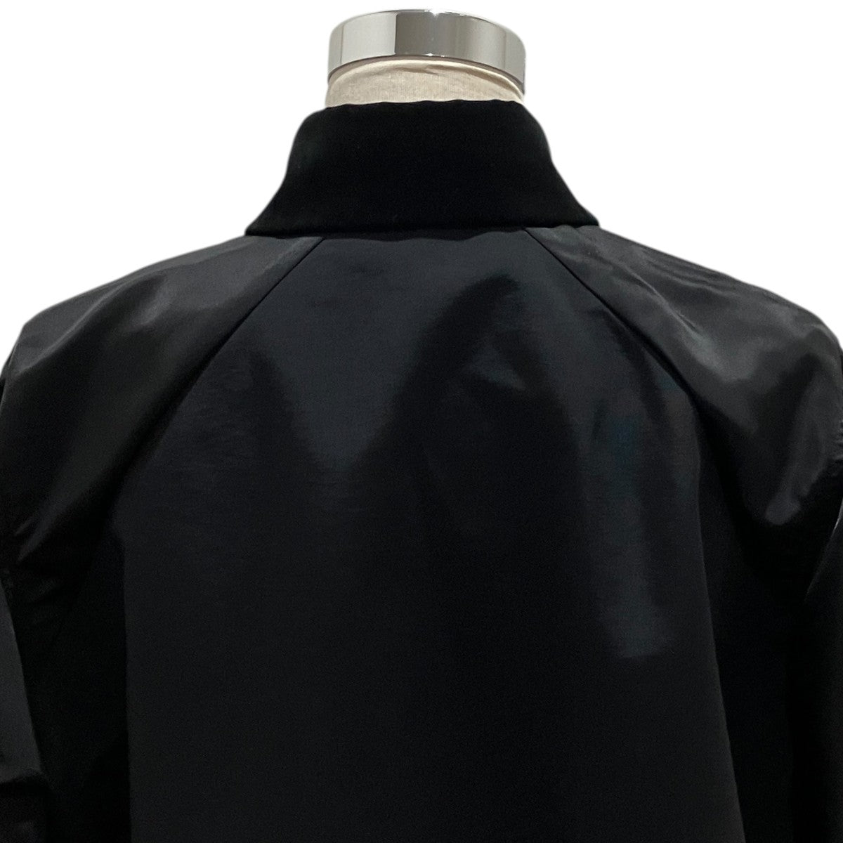 sacai 25AW【Grosgrain Nylon Twill Blouson】ベロア切替ジャケット25−07881 古着・中古-4枚目のアイテム画像