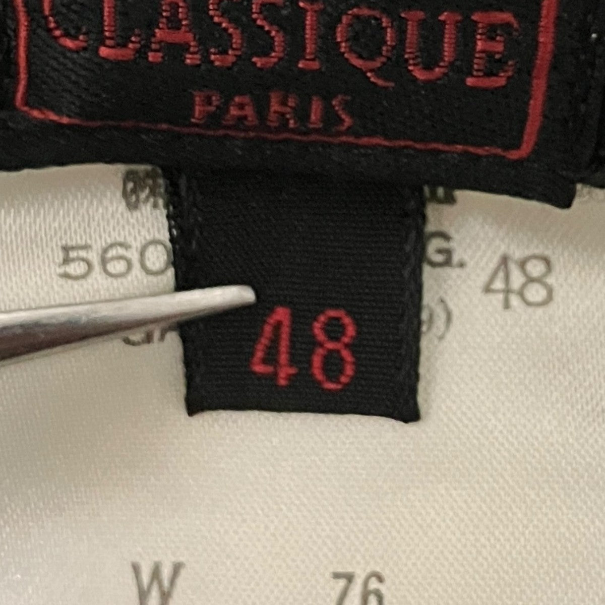 Jean Paul GAULTIER CLASSIQUE 80sラップパンツ560-5.CPR.JG 古着・中古-5枚目のアイテム画像