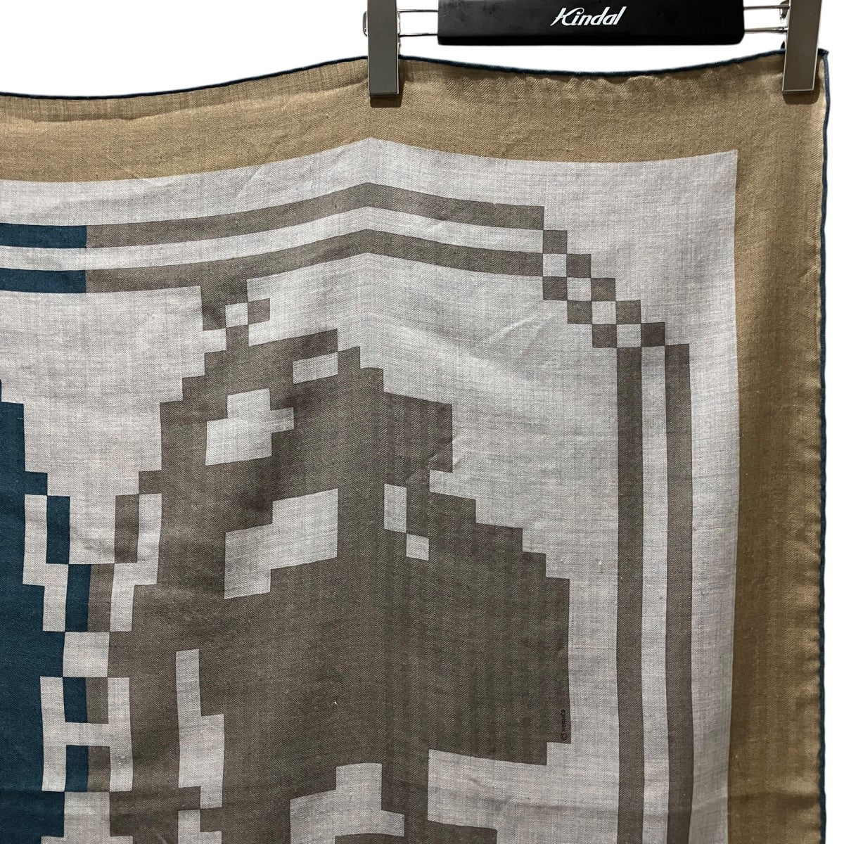 HERMES 【カレH100 ブリッド ドゥ ガラ ピクセル】カシシルストール 古着・中古-5枚目のアイテム画像