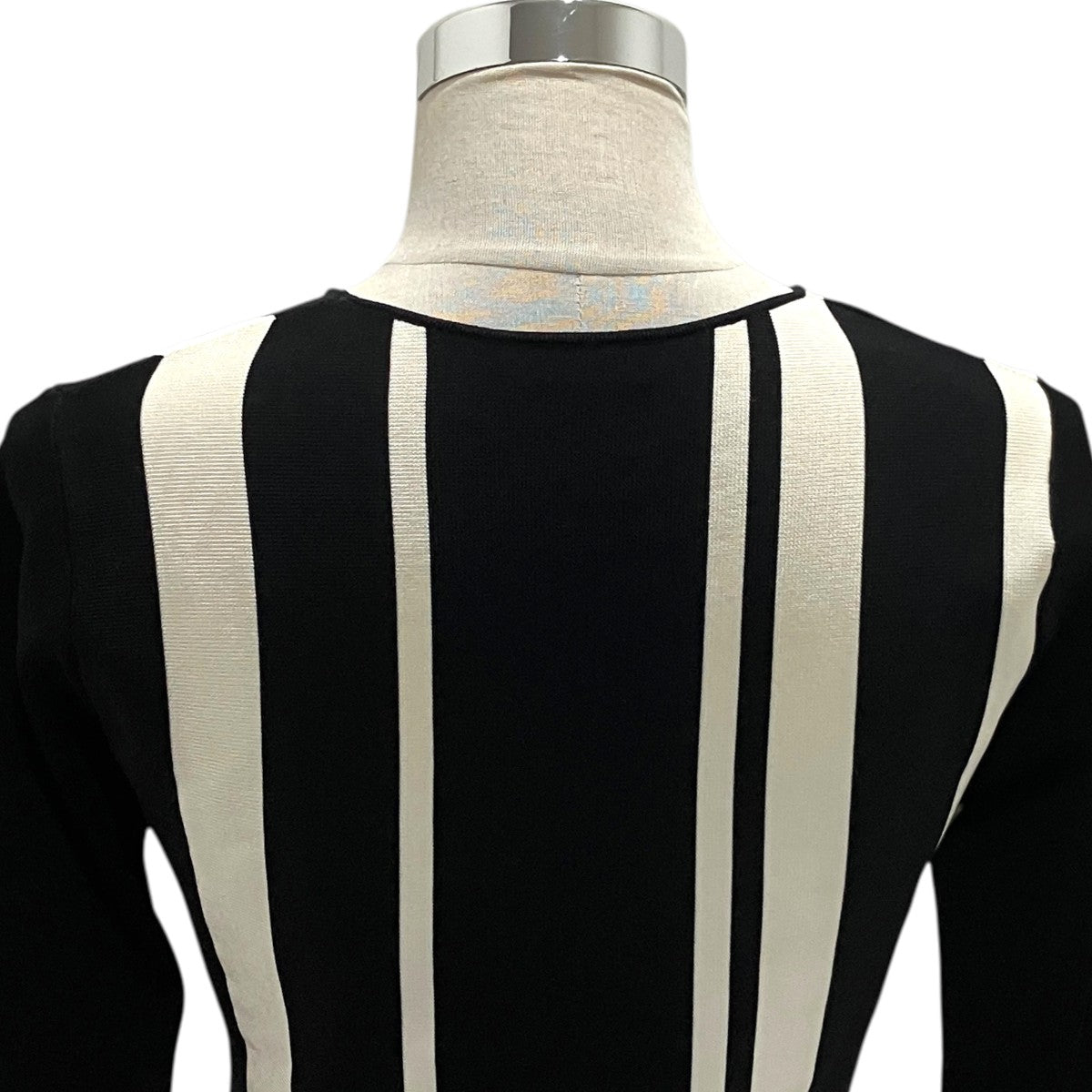 DES PRES 【レーヨンポリエステルプレーティング ペプラムプルオーバー】長袖カットソー22-02-11-02601 古着・中古-4枚目のアイテム画像