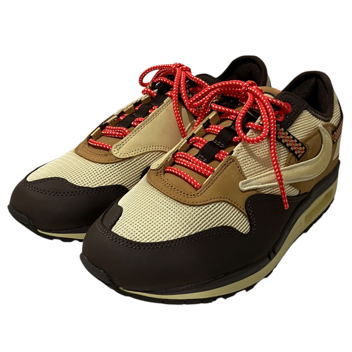 NIKE×TRAVIS SCOTT 【AIR MAX 1 ／ CJ】ローカットスニーカーDO9392-200 古着・中古-1枚目のアイテム画像