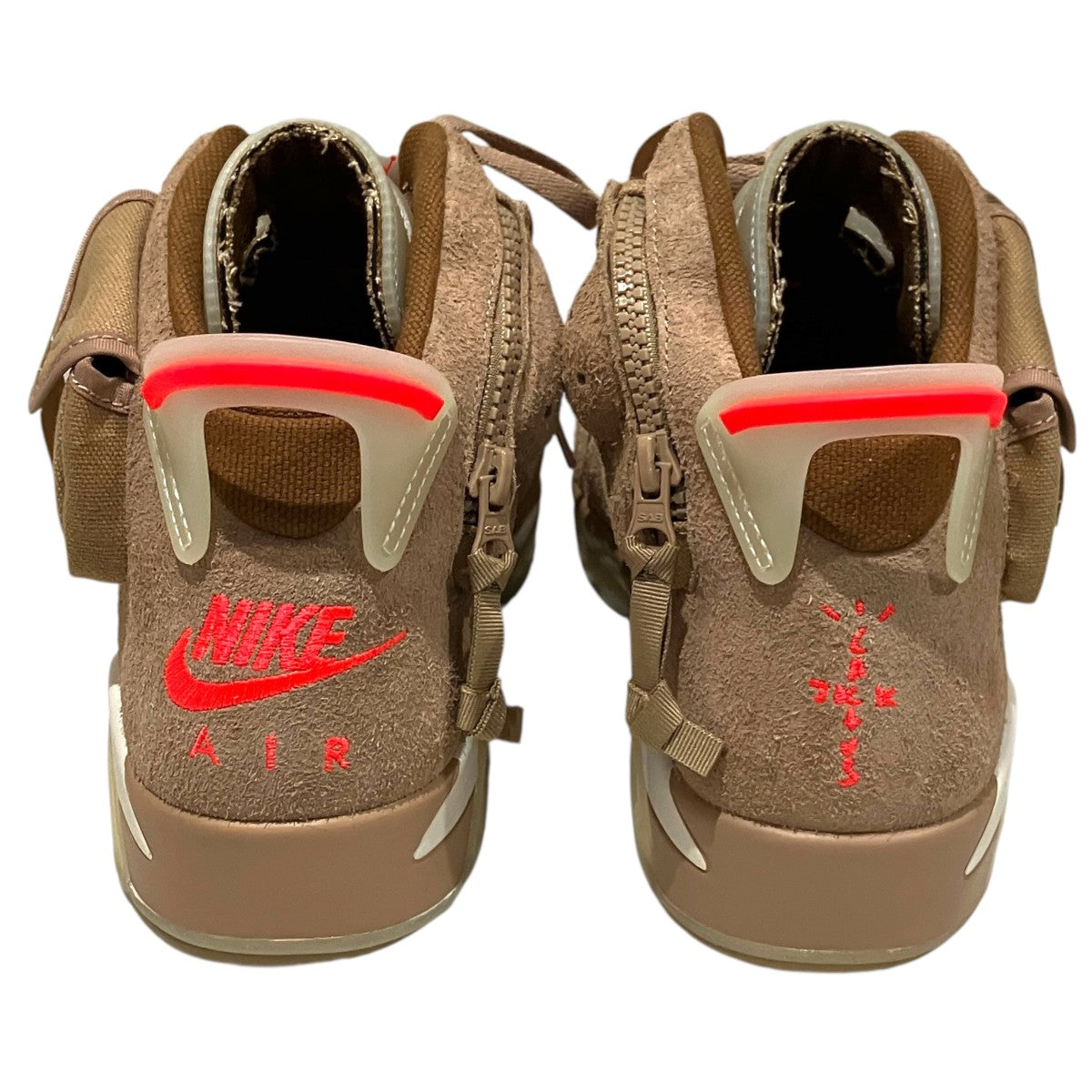 NIKE×TRAVIS SCOTT 【AIR JORDAN 6 RETRO SP】スエードスニーカーDH0690-200 古着・中古-3枚目のアイテム画像