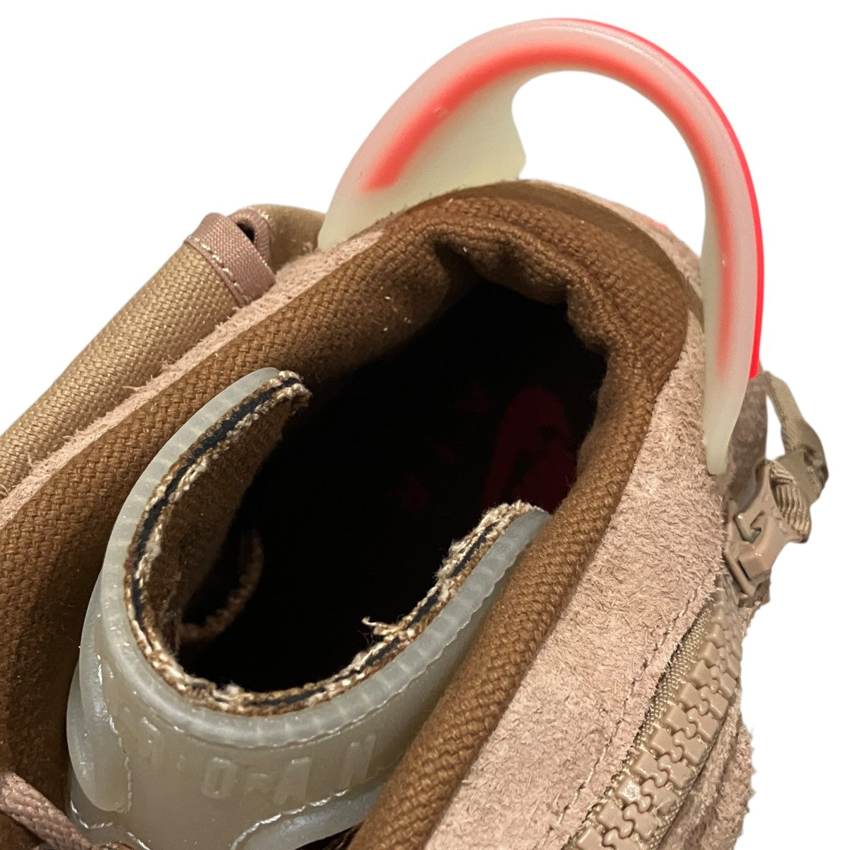 NIKE×TRAVIS SCOTT 【AIR JORDAN 6 RETRO SP】スエードスニーカーDH0690-200 古着・中古-8枚目のアイテム画像