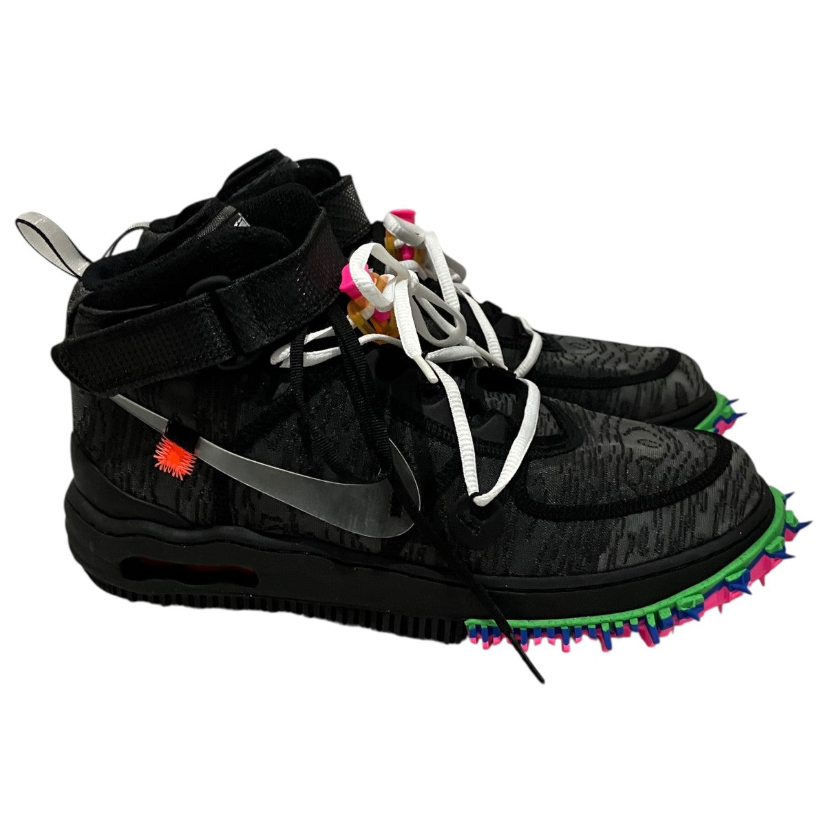 NIKE×OFFWHITE 【AIR FORCE 1 MID SP】ミッドカットスニーカー 古着・中古-4枚目のアイテム画像