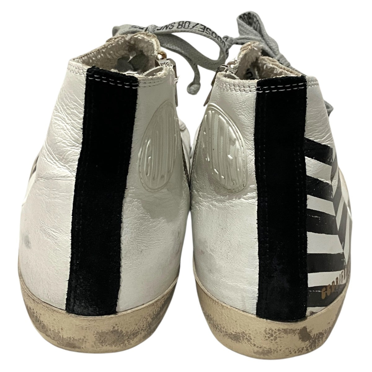 GOLDEN GOOSE ユーズド加工ハイカットスニーカー 古着・中古-3枚目のアイテム画像