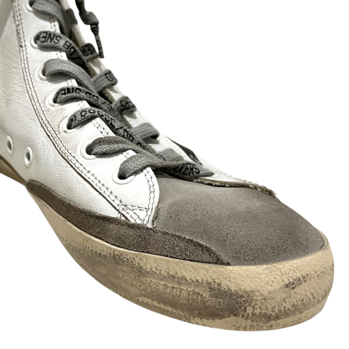 GOLDEN GOOSE ユーズド加工ハイカットスニーカー 古着・中古-7枚目のアイテム画像