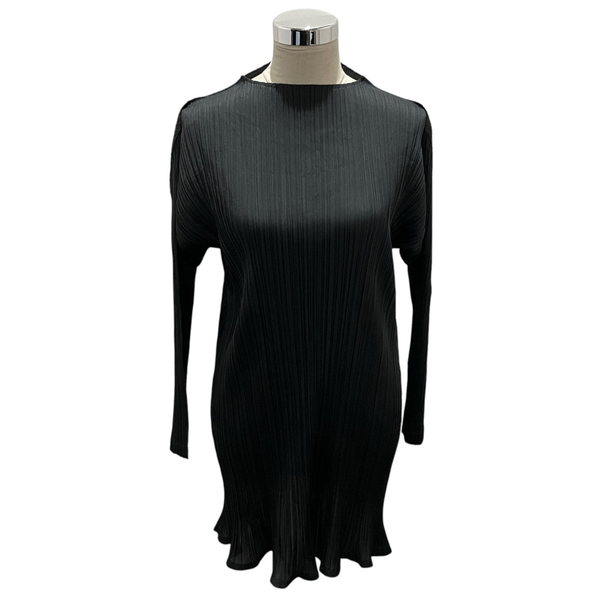 PLEATS PLEASE クルーネックプリーツチュニックPP93-JH227 古着・中古-1枚目のアイテム画像