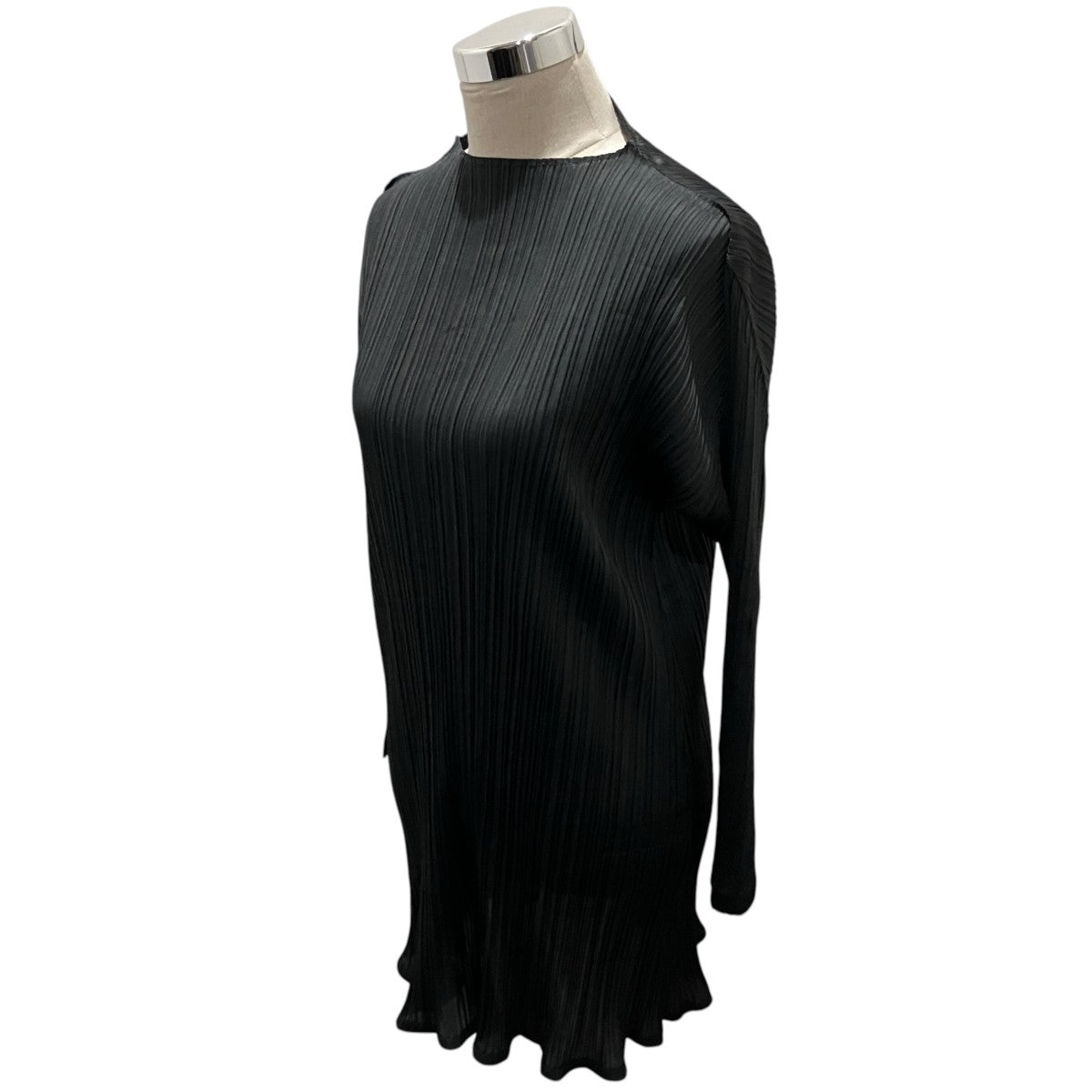 PLEATS PLEASE クルーネックプリーツチュニックPP93-JH227 古着・中古-2枚目のアイテム画像