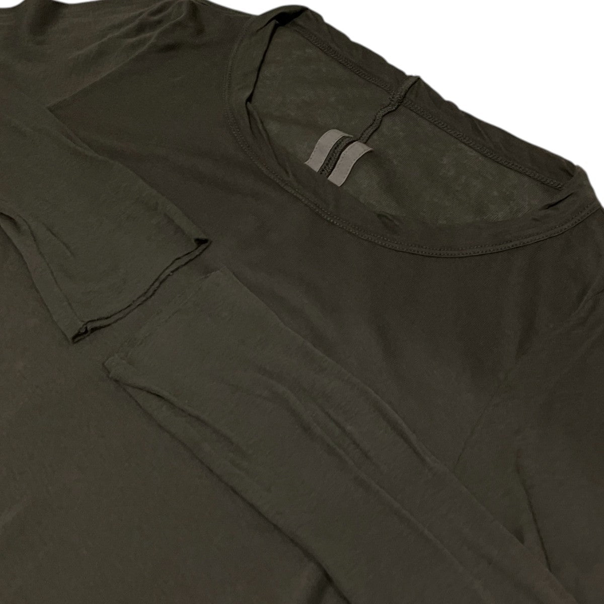 RICK OWENS クルーネックカットソーRP18S8202-MR 古着・中古-6枚目のアイテム画像