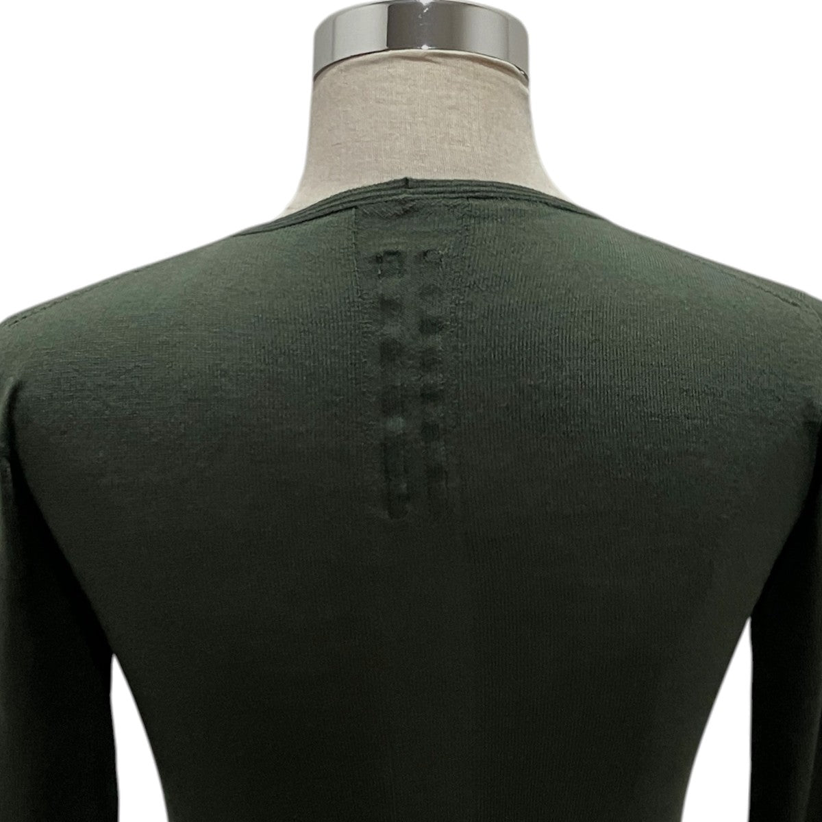 RICK OWENS VネックニットRP18S8634-M 古着・中古-4枚目のアイテム画像