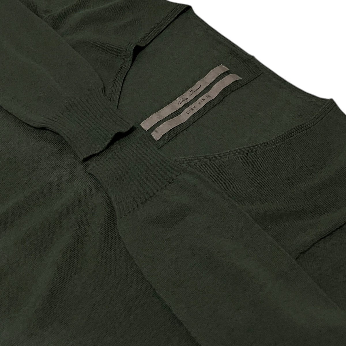 RICK OWENS VネックニットRP18S8634-M 古着・中古-6枚目のアイテム画像