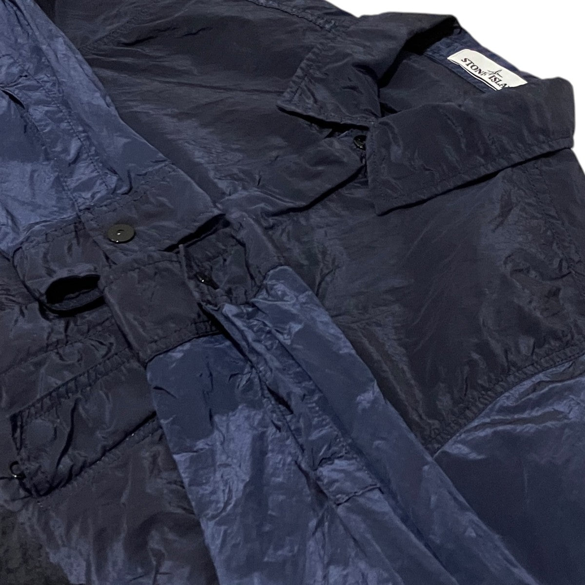 STONE ISLAND 【NYLON METAL SHIRT JACKET】ナイロンシャツジャケット681510844 古着・中古-6枚目のアイテム画像