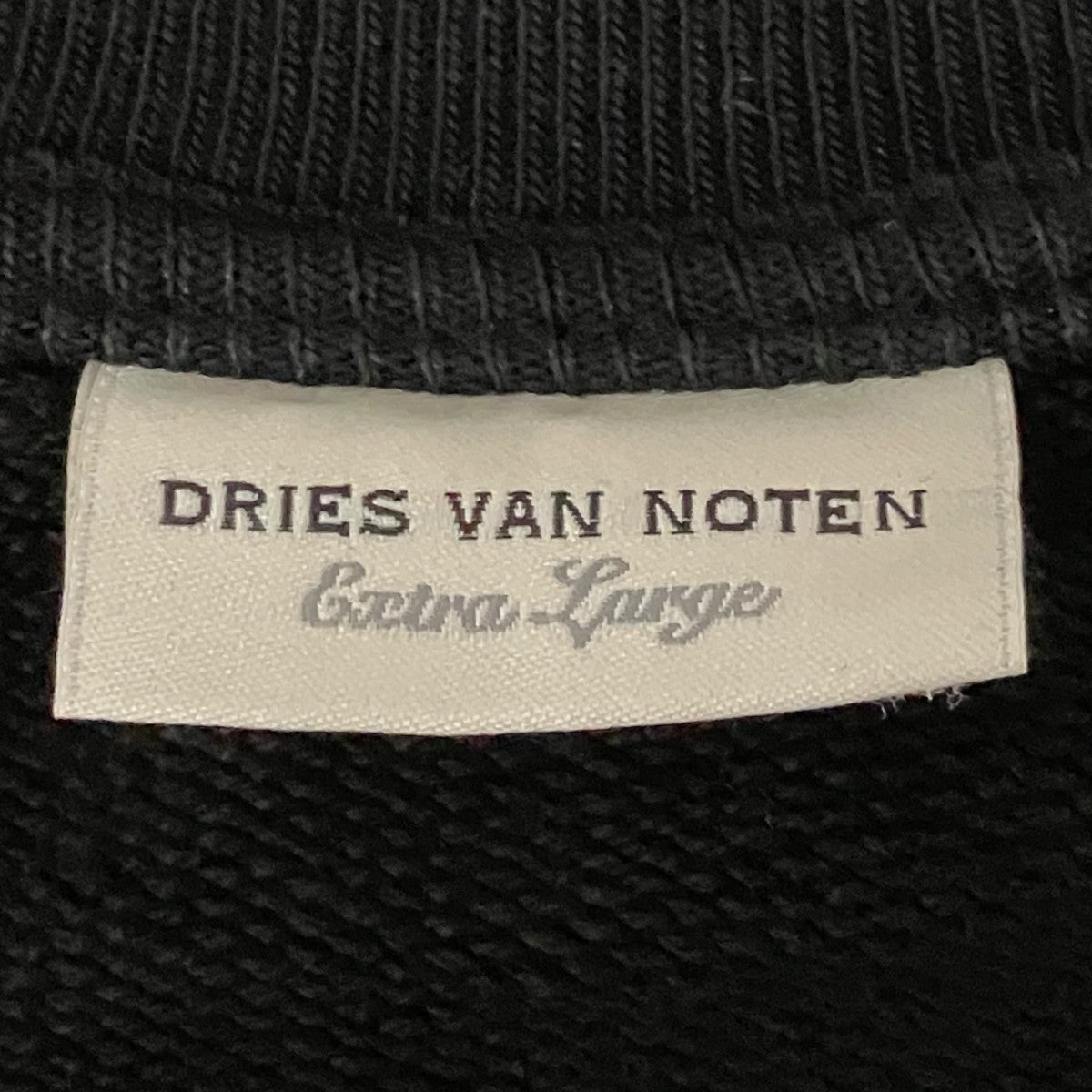 DRIES VAN NOTEN クルーネックスウェット 古着・中古-8枚目のアイテム画像