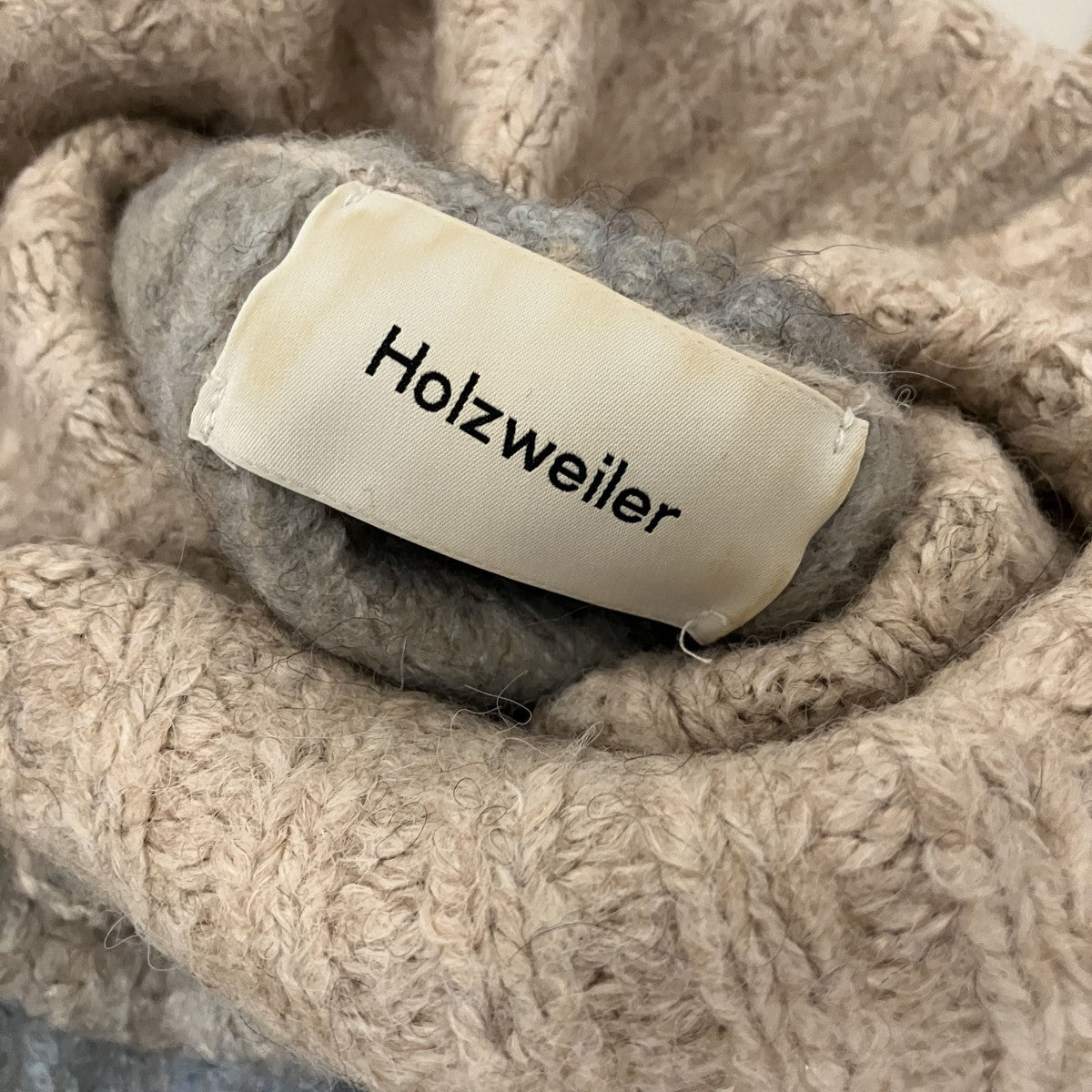 Holzweiler ハイネックニット129411160 古着・中古-6枚目のアイテム画像