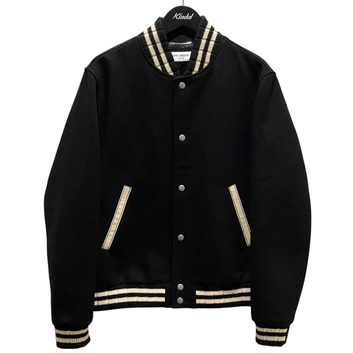 Saint Laurent Paris バックロゴテディジャケット625918 古着・中古-1枚目のアイテム画像