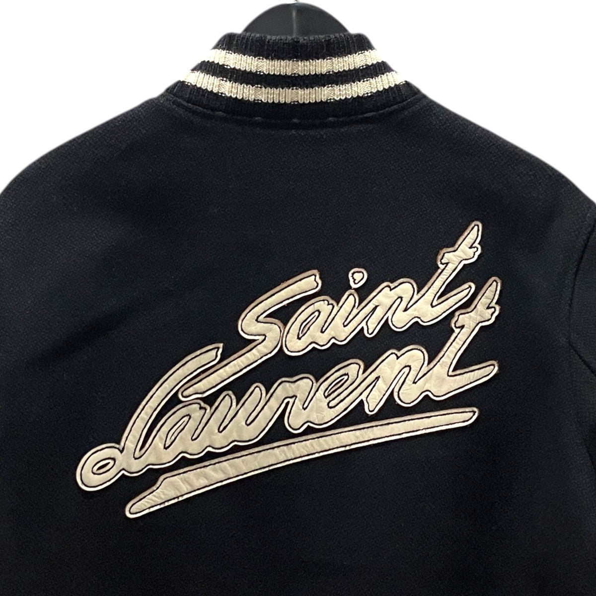 Saint Laurent Paris バックロゴテディジャケット625918 古着・中古-3枚目のアイテム画像