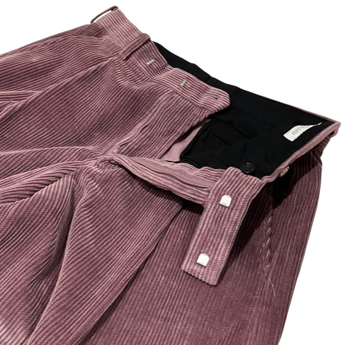 JOHN LAWRENCE SULLIVAN 【Cotton corduroy wide trousers】コーデュロイパンツ2B001-0123 古着・中古-5枚目のアイテム画像