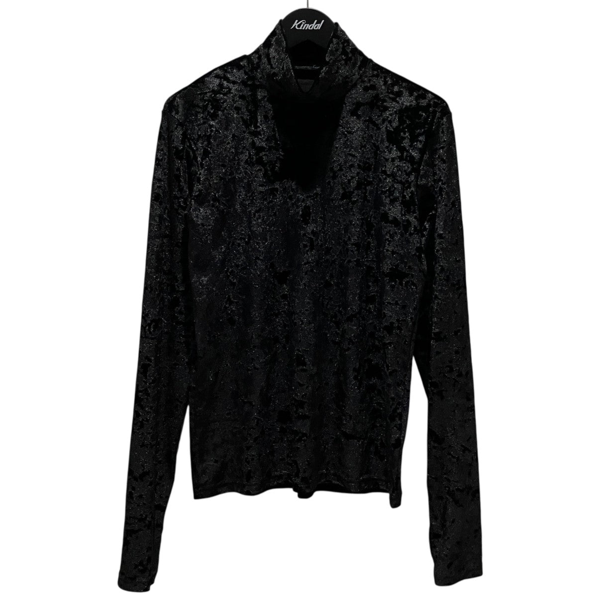 JOHN LAWRENCE SULLIVAN 【FISH NET HI-NECK TOP】タートルベロアカットソー5B017-0223-09 古着・中古-1枚目のアイテム画像