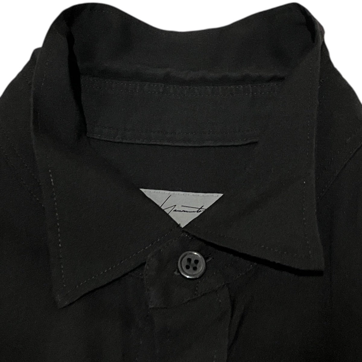 Yohji Yamamoto pour homme セルロース長袖シャツHZ-B22-212 古着・中古-6枚目のアイテム画像