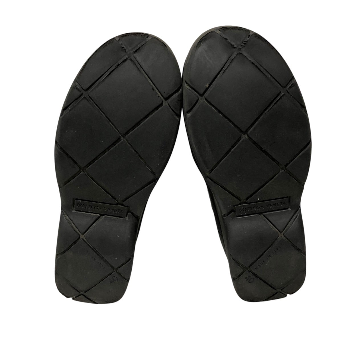 BOTTEGA VENETA(ボッテガヴェネタ) ラバーパドルブーツ ブラック