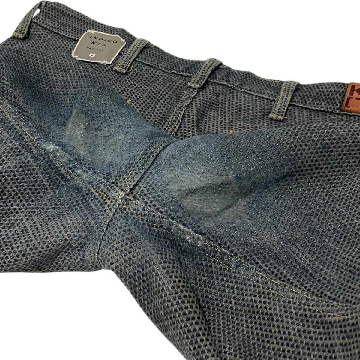 KAPITAL 【Century Denim Frisko Flare】デニムパンツKR2304LP02 古着・中古-4枚目のアイテム画像