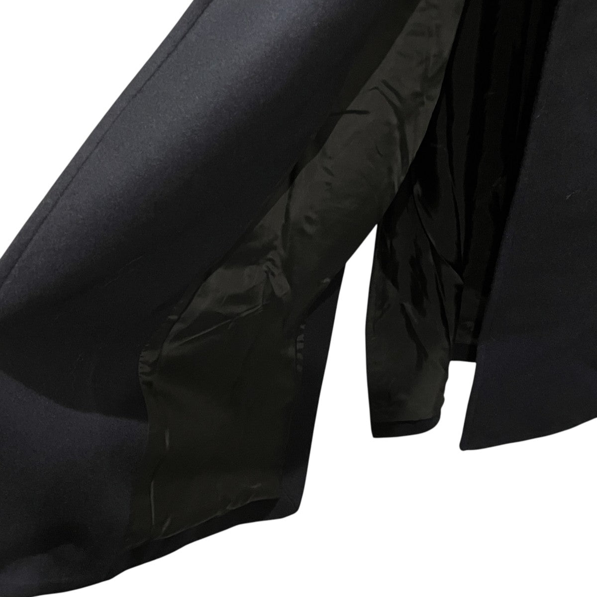 CULLNI 26AW【Signature Melton Minimal Tielocken Long Coat】タイロッケンコート26-AW-033 古着・中古-4枚目のアイテム画像