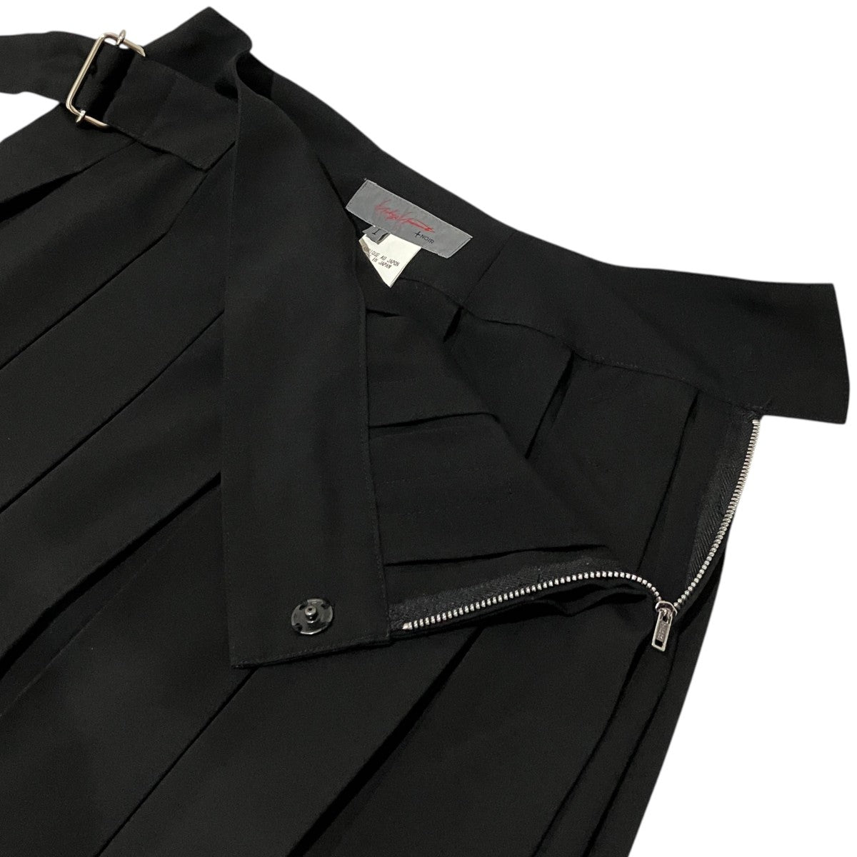 yohji yamamoto+Noir プリーツスカートNT-S08-103 古着・中古-5枚目のアイテム画像