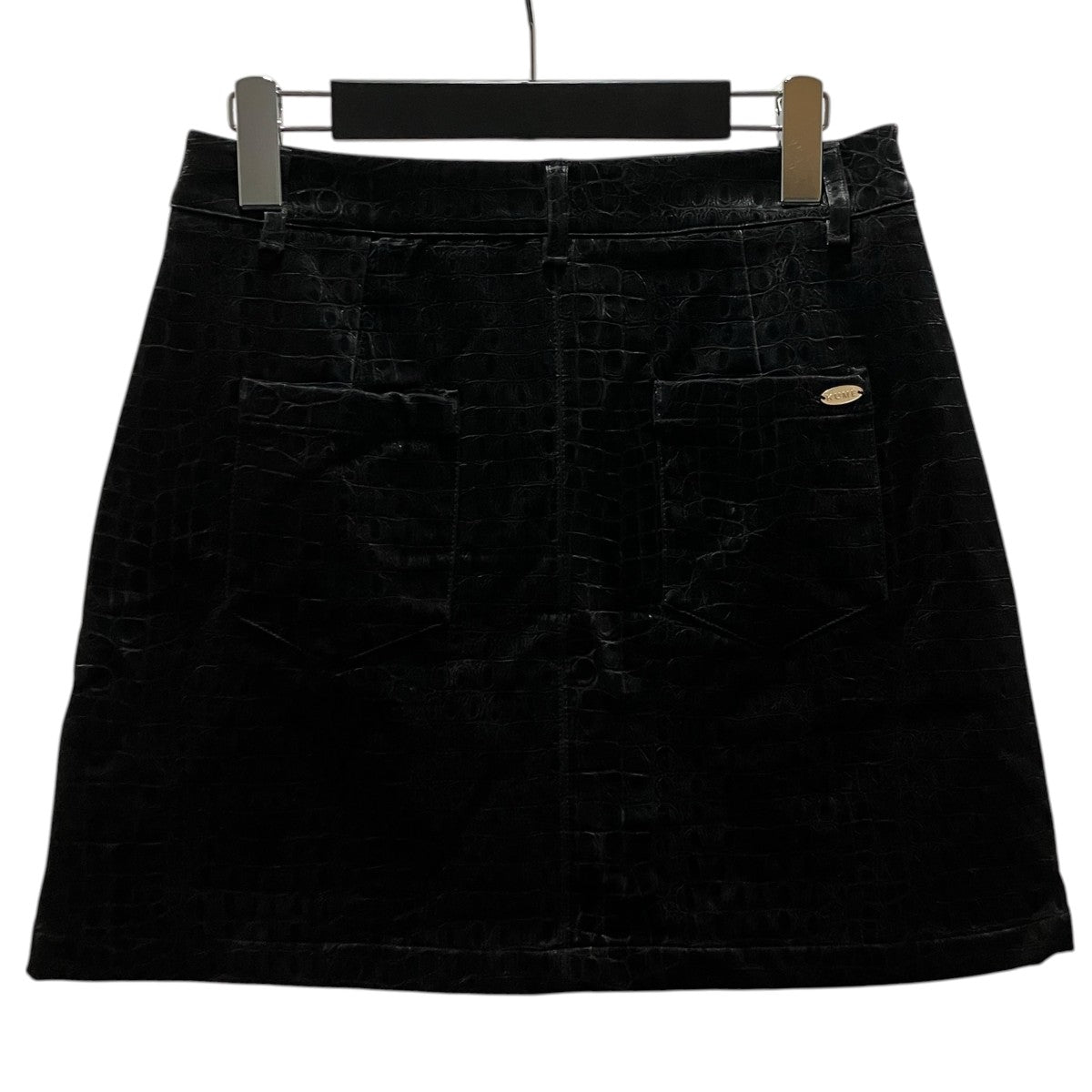 KUME 【Faux Crocodile Mini Skirt】ミニスカート 古着・中古-2枚目のアイテム画像