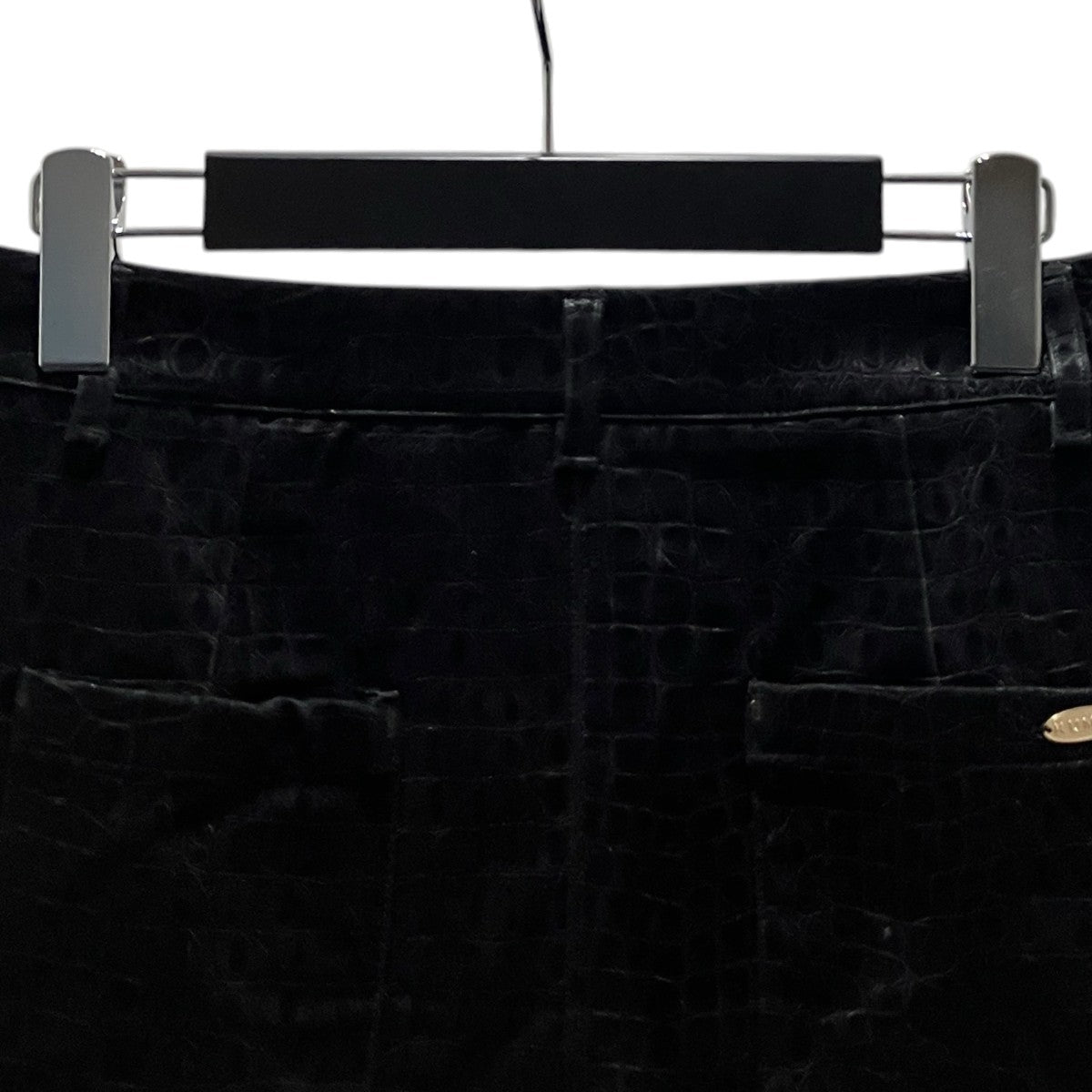 KUME 【Faux Crocodile Mini Skirt】ミニスカート 古着・中古-3枚目のアイテム画像