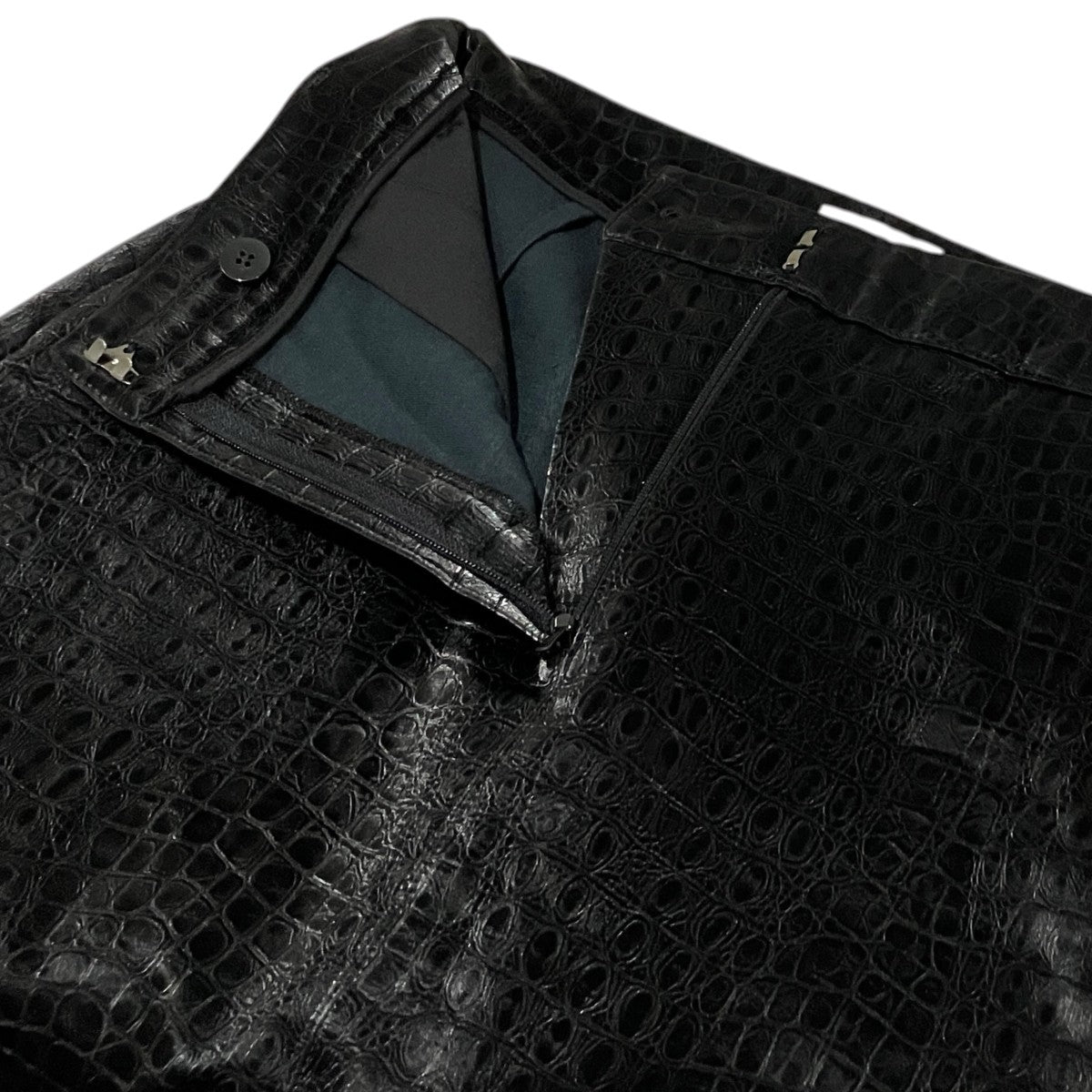 KUME 【Faux Crocodile Mini Skirt】ミニスカート 古着・中古-5枚目のアイテム画像
