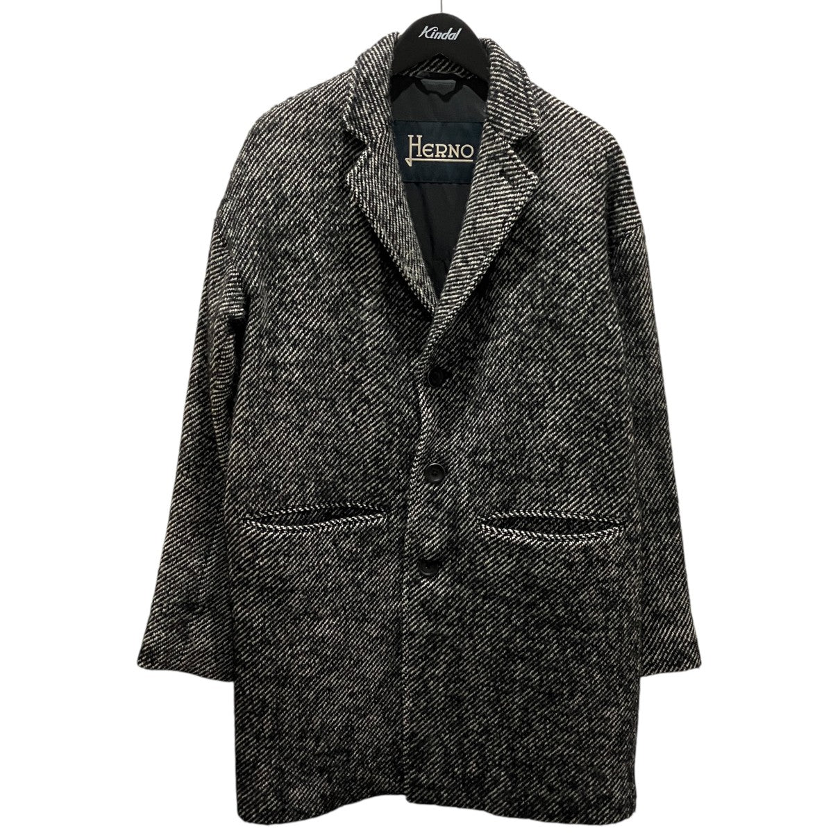 HERNO 中綿ロングコート9784-511-4 古着・中古-1枚目のアイテム画像