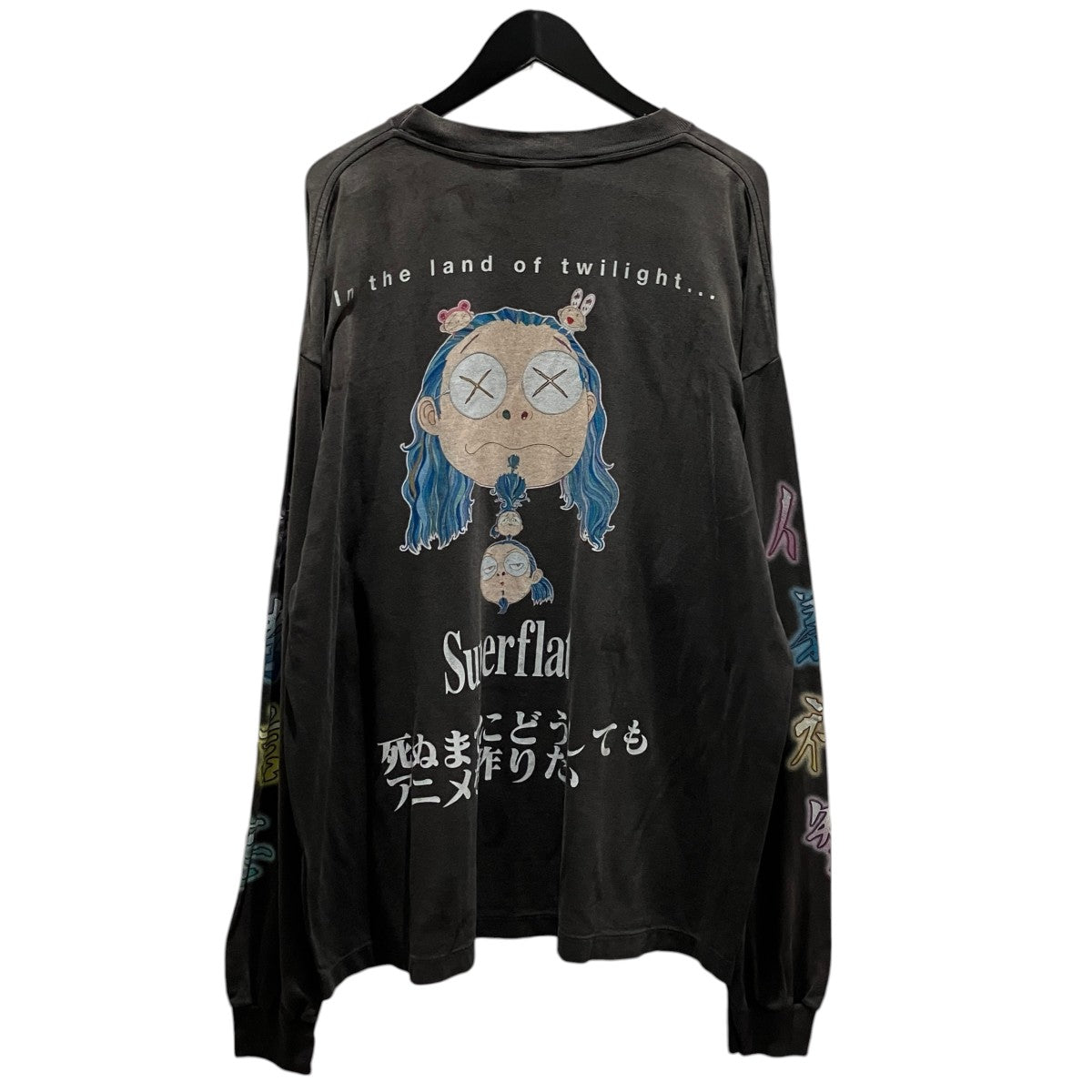 mononoke made 26SS【L／S T-SHIRT SUPERFLAT】長袖カットソーMT-MK8-0000-008 古着・中古-2枚目のアイテム画像
