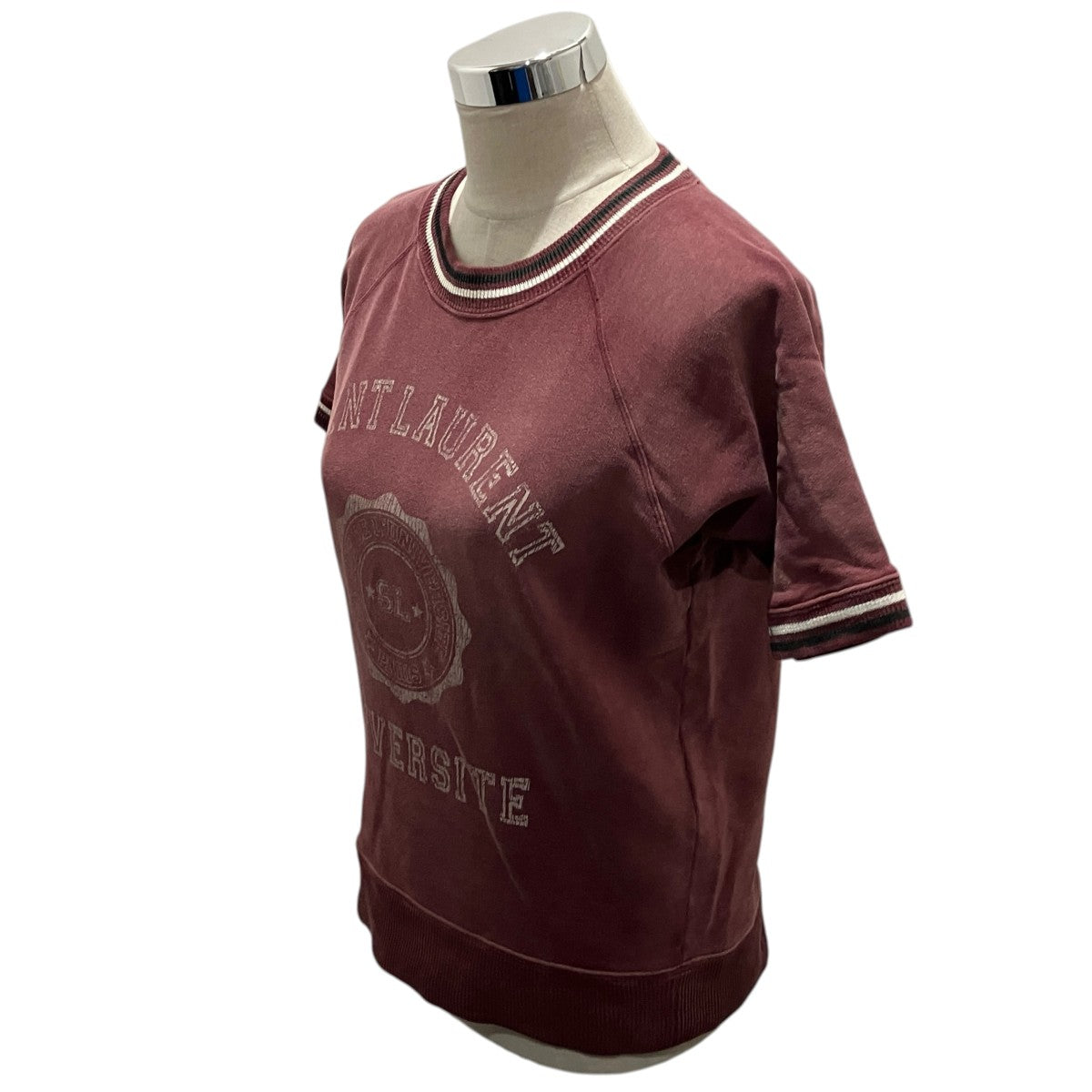 Saint Laurent Paris 半袖スウェット683904 古着・中古-2枚目のアイテム画像