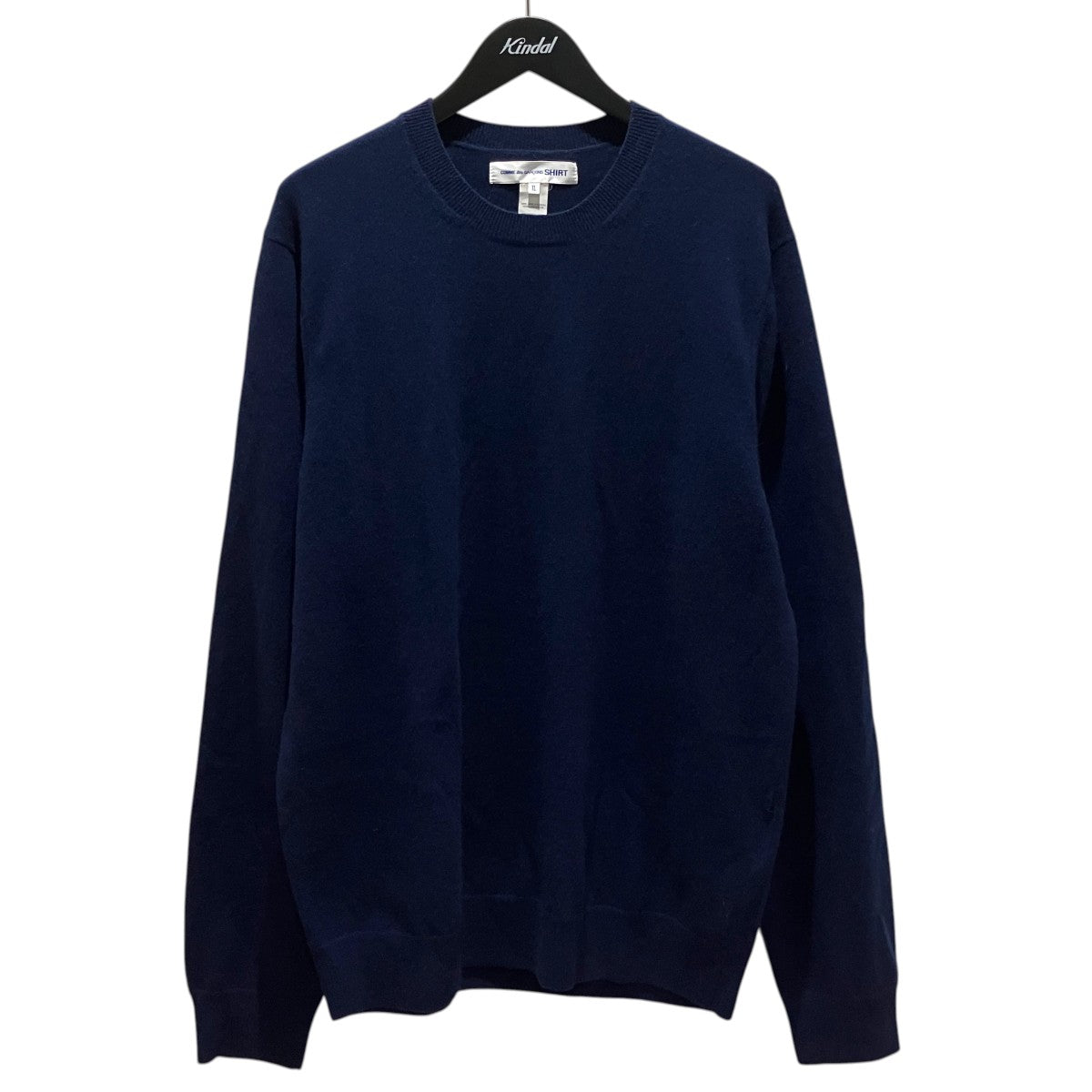 COMME des GARCONS クルーネックニットFZ-N108 古着・中古-1枚目のアイテム画像