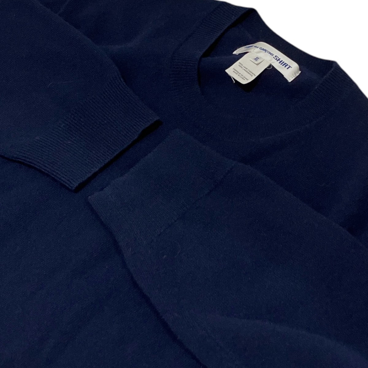 COMME des GARCONS クルーネックニットFZ-N108 古着・中古-5枚目のアイテム画像